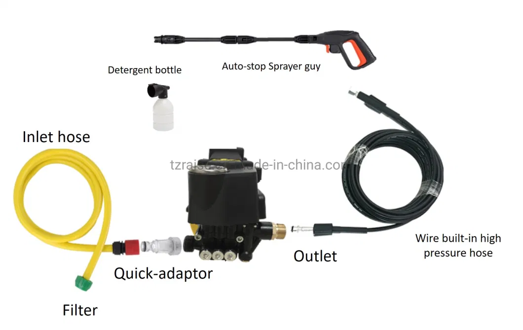Portable Hydro Power Electric High Pressure Washer