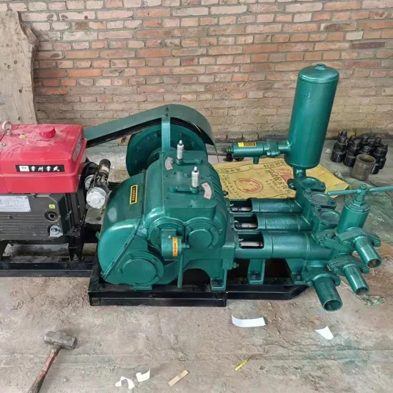 Frequency Conversion High Pressure Grouting Machine Horizontal Triplex 320 Piston Reciprocating Grouting Pump